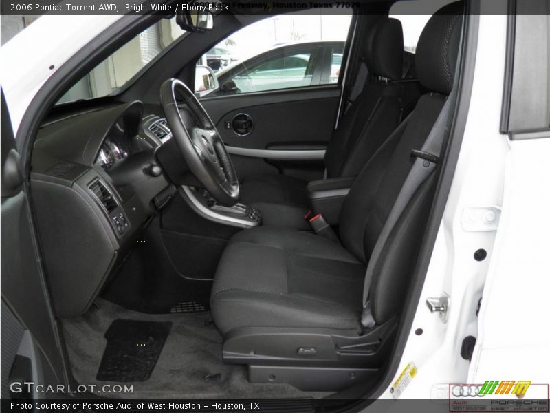 Bright White / Ebony Black 2006 Pontiac Torrent AWD