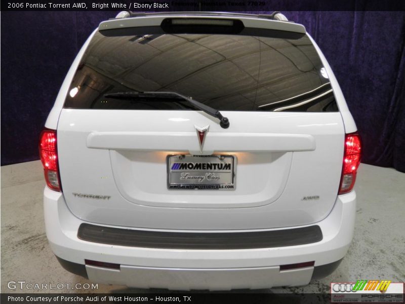 Bright White / Ebony Black 2006 Pontiac Torrent AWD