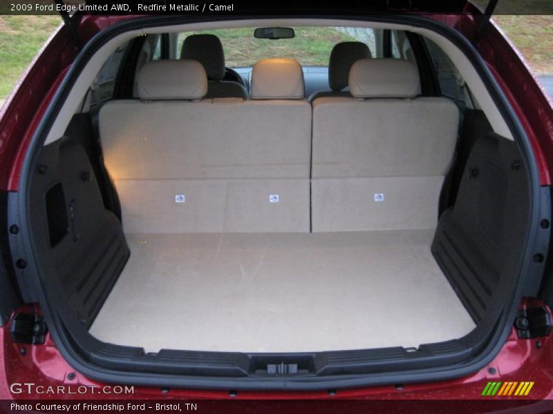 Redfire Metallic / Camel 2009 Ford Edge Limited AWD