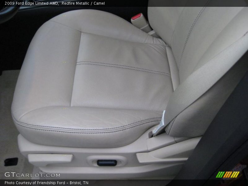 Redfire Metallic / Camel 2009 Ford Edge Limited AWD
