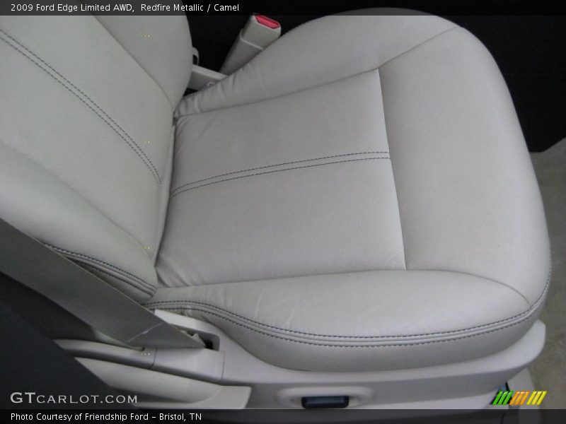 Redfire Metallic / Camel 2009 Ford Edge Limited AWD