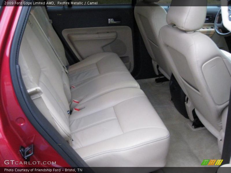 Redfire Metallic / Camel 2009 Ford Edge Limited AWD