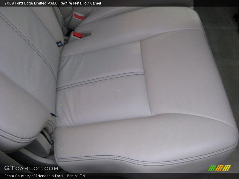 Redfire Metallic / Camel 2009 Ford Edge Limited AWD