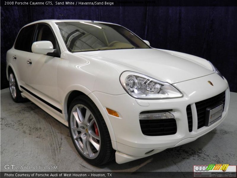Sand White / Havanna/Sand Beige 2008 Porsche Cayenne GTS