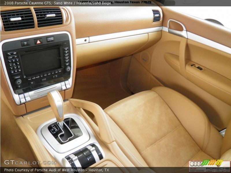 Sand White / Havanna/Sand Beige 2008 Porsche Cayenne GTS