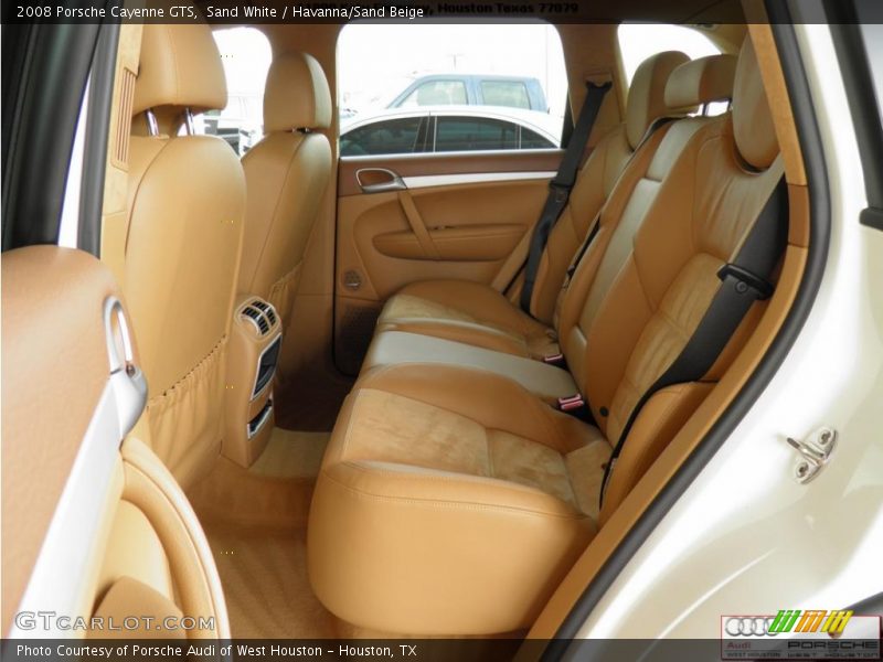 Sand White / Havanna/Sand Beige 2008 Porsche Cayenne GTS
