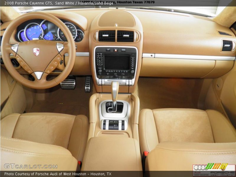 Sand White / Havanna/Sand Beige 2008 Porsche Cayenne GTS