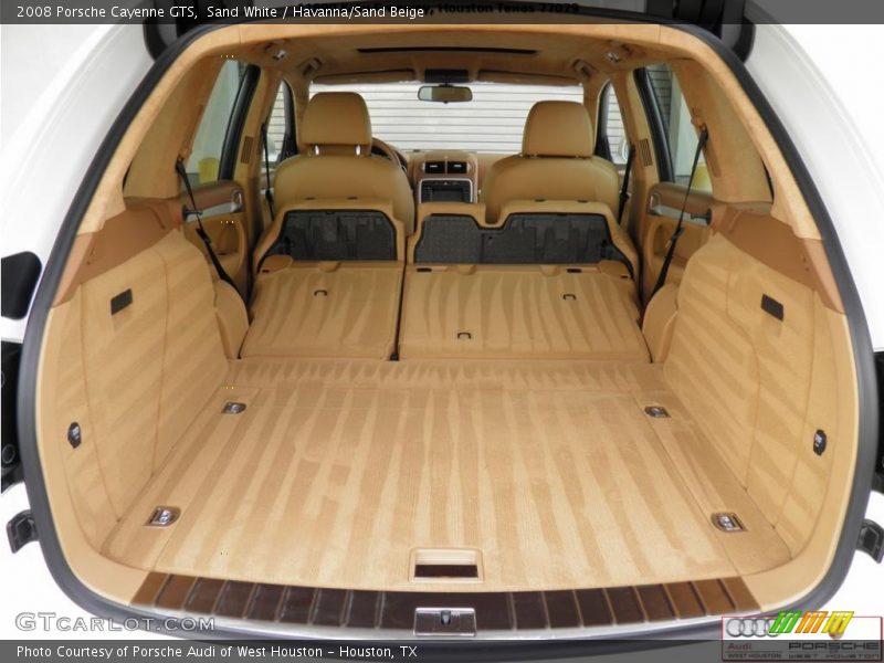 Sand White / Havanna/Sand Beige 2008 Porsche Cayenne GTS