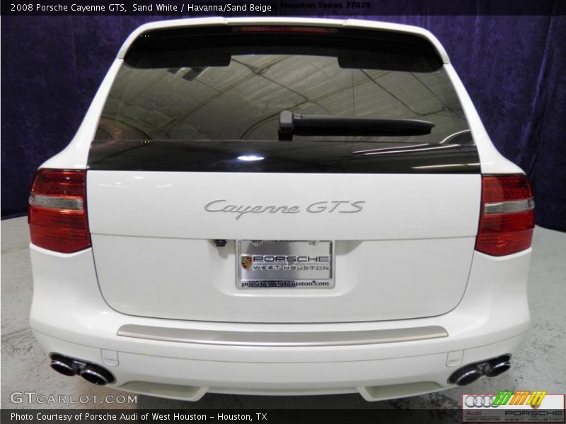 Sand White / Havanna/Sand Beige 2008 Porsche Cayenne GTS