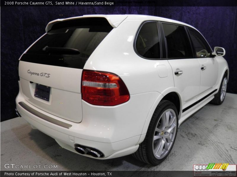 Sand White / Havanna/Sand Beige 2008 Porsche Cayenne GTS