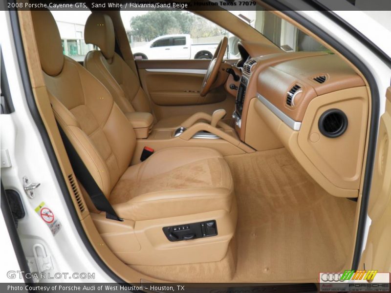 Sand White / Havanna/Sand Beige 2008 Porsche Cayenne GTS