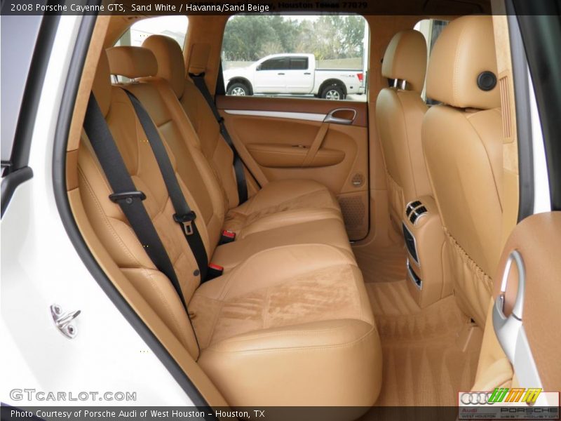 Sand White / Havanna/Sand Beige 2008 Porsche Cayenne GTS