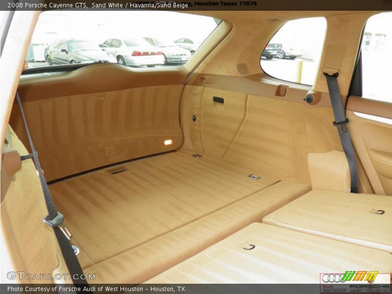 Sand White / Havanna/Sand Beige 2008 Porsche Cayenne GTS