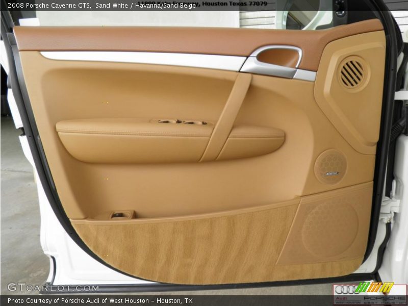 Sand White / Havanna/Sand Beige 2008 Porsche Cayenne GTS