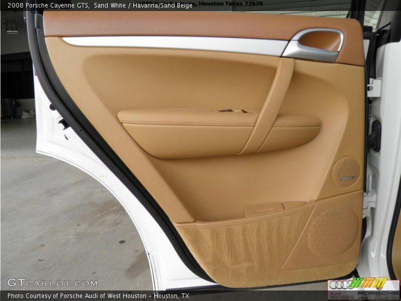 Sand White / Havanna/Sand Beige 2008 Porsche Cayenne GTS