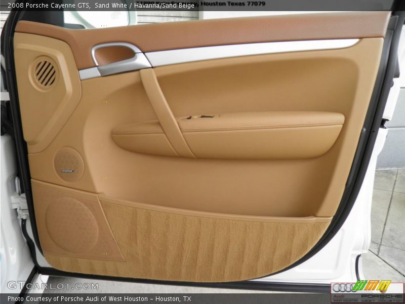 Sand White / Havanna/Sand Beige 2008 Porsche Cayenne GTS