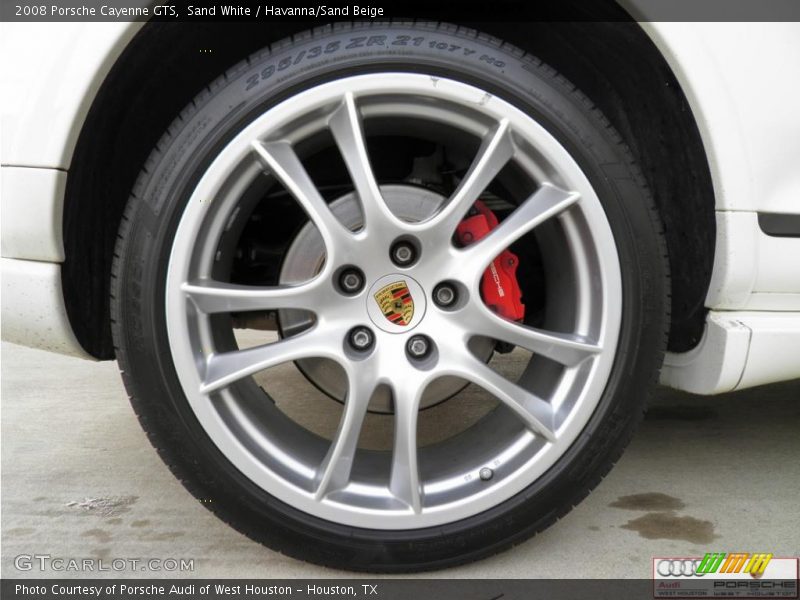 Sand White / Havanna/Sand Beige 2008 Porsche Cayenne GTS