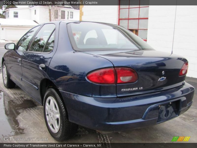  2002 Cavalier LS Sedan Indigo Blue Metallic