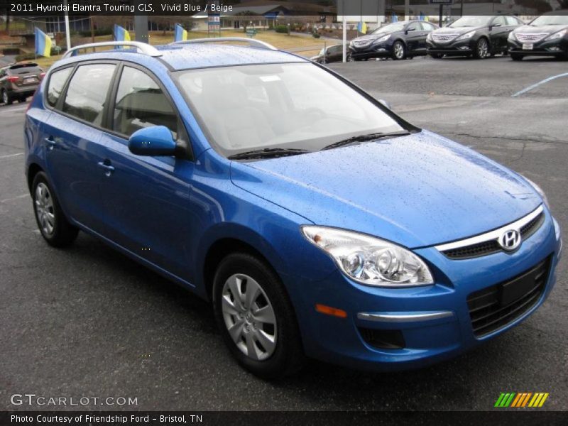 Front 3/4 View of 2011 Elantra Touring GLS