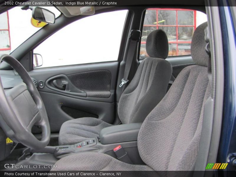 2002 Cavalier LS Sedan Graphite Interior