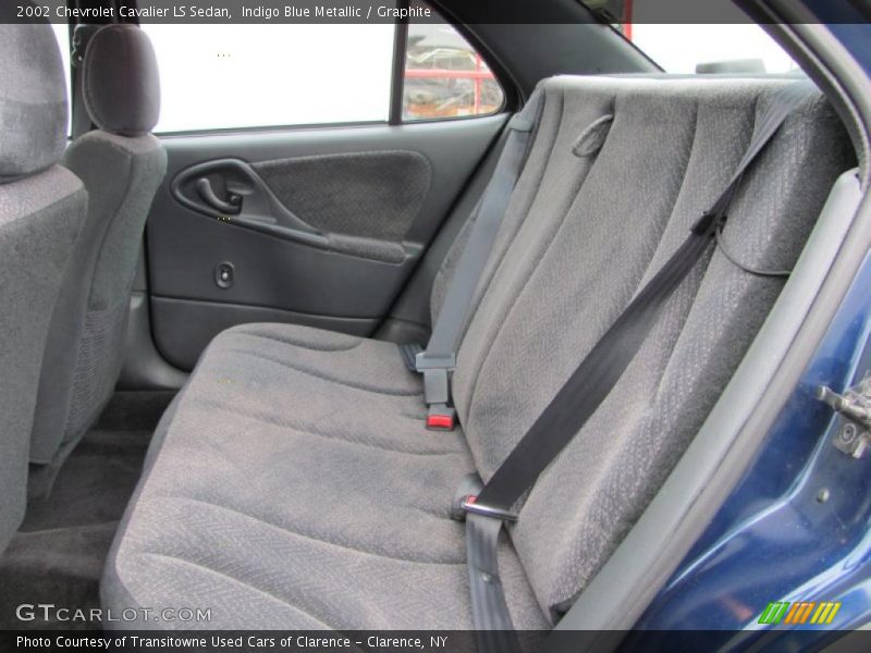  2002 Cavalier LS Sedan Graphite Interior