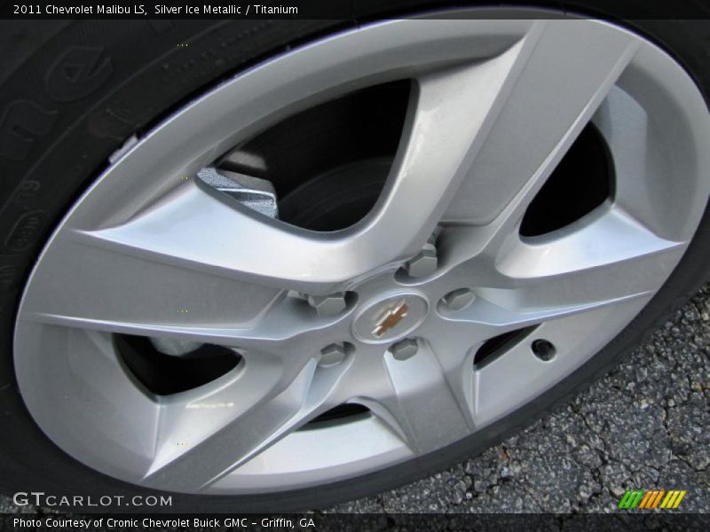 Silver Ice Metallic / Titanium 2011 Chevrolet Malibu LS