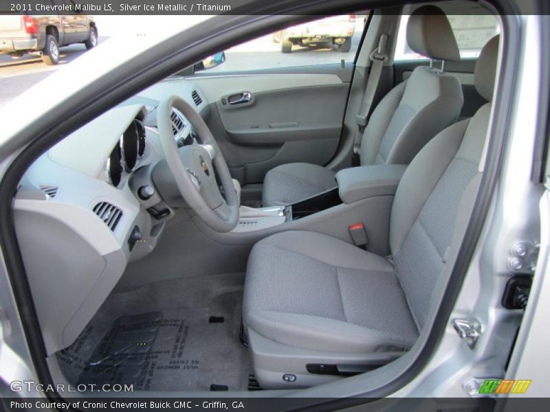 Silver Ice Metallic / Titanium 2011 Chevrolet Malibu LS