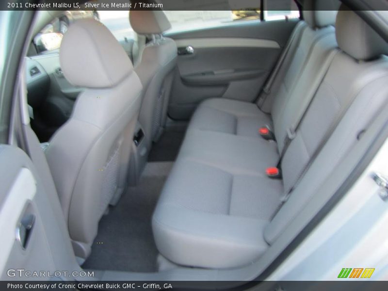 Silver Ice Metallic / Titanium 2011 Chevrolet Malibu LS