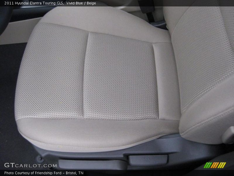  2011 Elantra Touring GLS Beige Interior