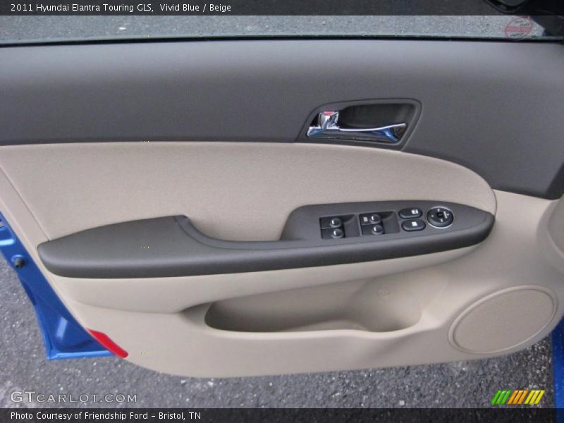 Door Panel of 2011 Elantra Touring GLS