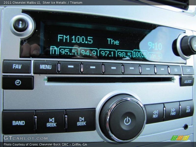 Silver Ice Metallic / Titanium 2011 Chevrolet Malibu LS
