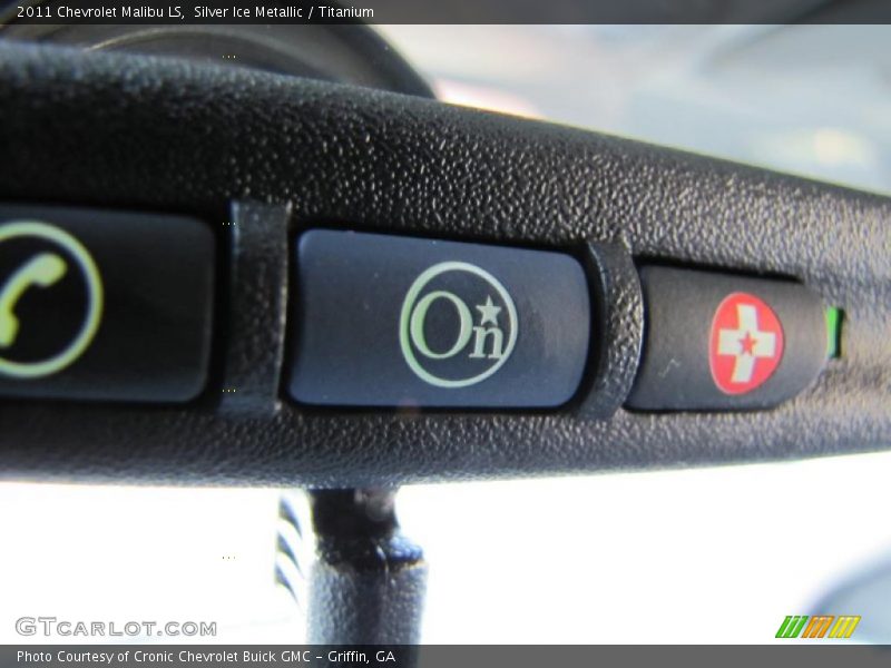 Silver Ice Metallic / Titanium 2011 Chevrolet Malibu LS