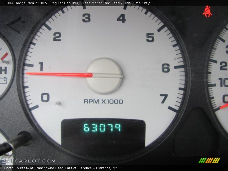 Deep Molten Red Pearl / Dark Slate Gray 2004 Dodge Ram 2500 ST Regular Cab 4x4