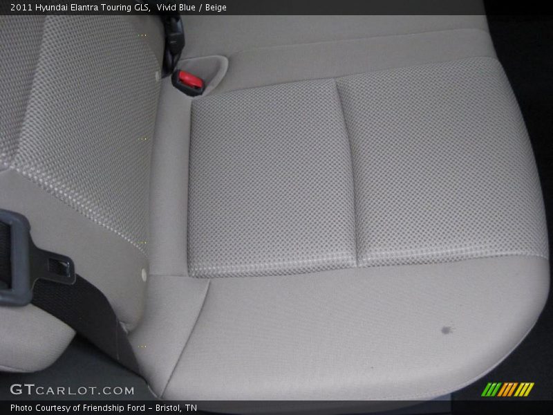  2011 Elantra Touring GLS Beige Interior