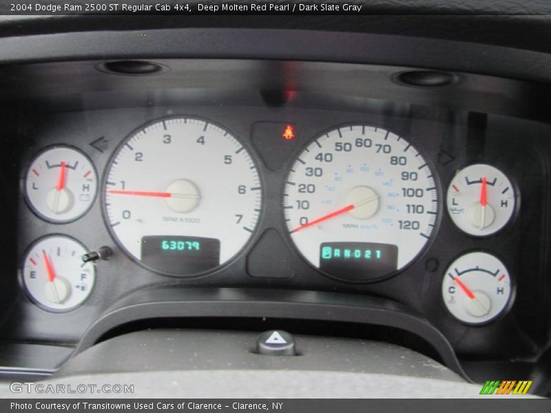  2004 Ram 2500 ST Regular Cab 4x4 ST Regular Cab 4x4 Gauges