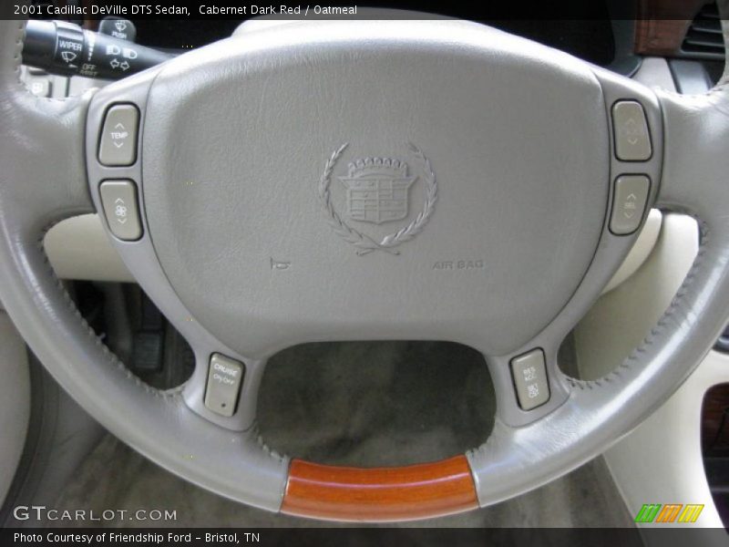Controls of 2001 DeVille DTS Sedan