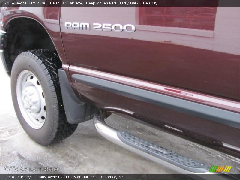 Deep Molten Red Pearl / Dark Slate Gray 2004 Dodge Ram 2500 ST Regular Cab 4x4