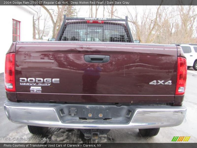 Deep Molten Red Pearl / Dark Slate Gray 2004 Dodge Ram 2500 ST Regular Cab 4x4