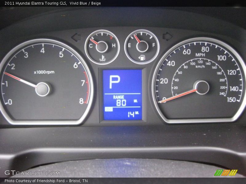  2011 Elantra Touring GLS Touring GLS Gauges