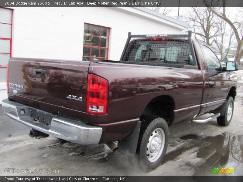 Deep Molten Red Pearl / Dark Slate Gray 2004 Dodge Ram 2500 ST Regular Cab 4x4