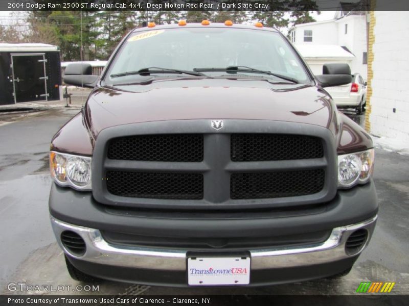 Deep Molten Red Pearl / Dark Slate Gray 2004 Dodge Ram 2500 ST Regular Cab 4x4