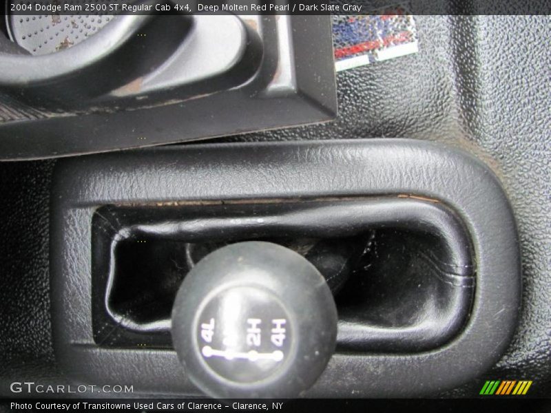 Controls of 2004 Ram 2500 ST Regular Cab 4x4