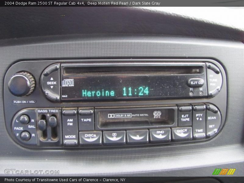 Controls of 2004 Ram 2500 ST Regular Cab 4x4