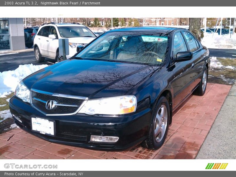 Nighthawk Black Pearl / Parchment 2003 Acura TL 3.2