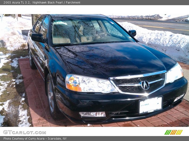 Nighthawk Black Pearl / Parchment 2003 Acura TL 3.2