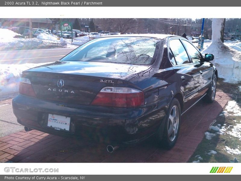 Nighthawk Black Pearl / Parchment 2003 Acura TL 3.2