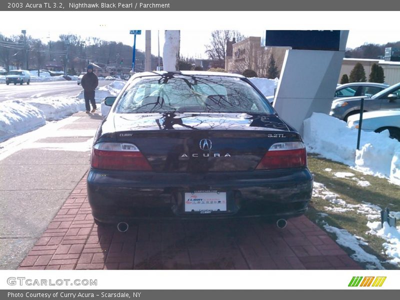 Nighthawk Black Pearl / Parchment 2003 Acura TL 3.2