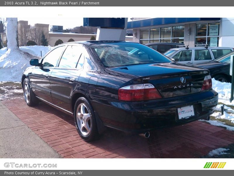 Nighthawk Black Pearl / Parchment 2003 Acura TL 3.2