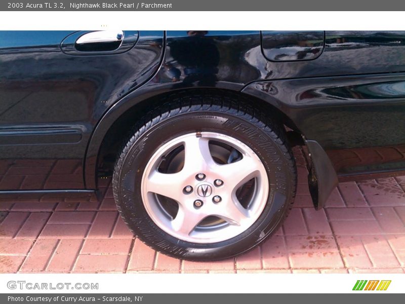 Nighthawk Black Pearl / Parchment 2003 Acura TL 3.2