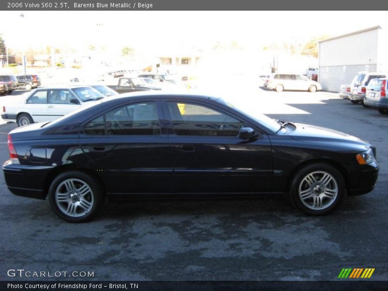 Barents Blue Metallic / Beige 2006 Volvo S60 2.5T